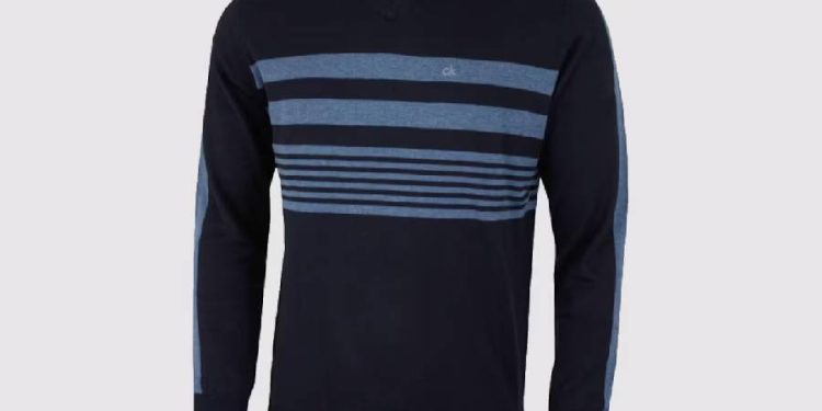 Jersey de rayas Calvin Klein: comfort, estilo y versatilidad para este otoño