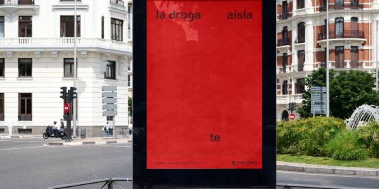 Madrid te quiere tal como eres, sin drogas