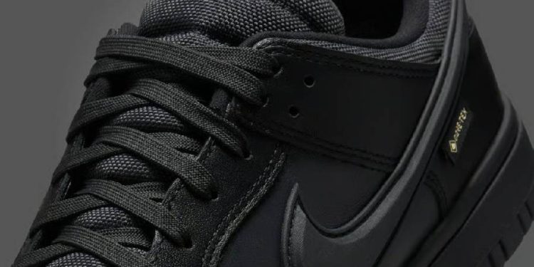 Nike Dunk Low GTX Triple Black: invierno sin lluvia, estilo asegurado