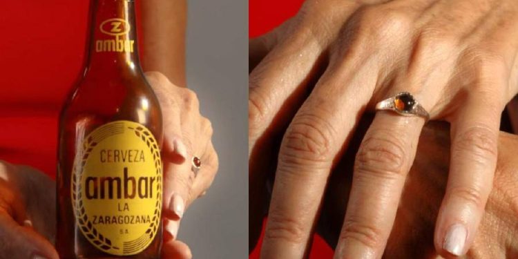 Un siglo de brillo sostenible: Ambar transforma una botella histórica en joyas solidarias
