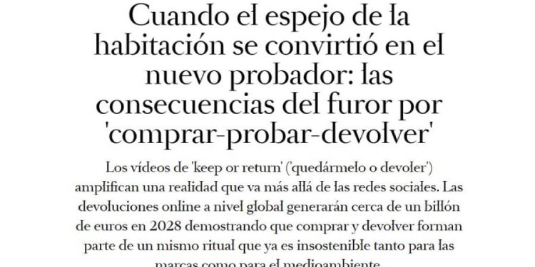 La Trampa del 'Comprar, Probar y Devolver'