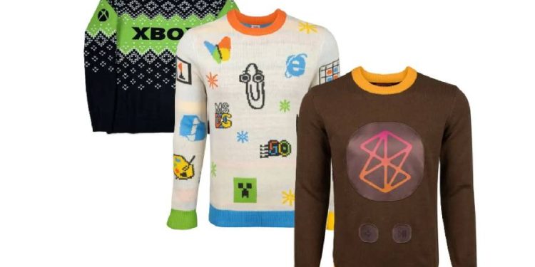 Microsoft resurge con sus suéteres navideños icónicos de 2025