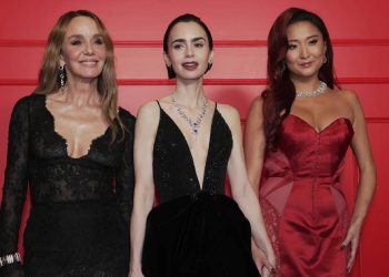 Philippine Leroy-Beaulieu deslumbra en el estreno de Emily in Paris