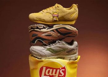 Saucony x Lay’s: sneakers comestibles que redefinen la moda urbana