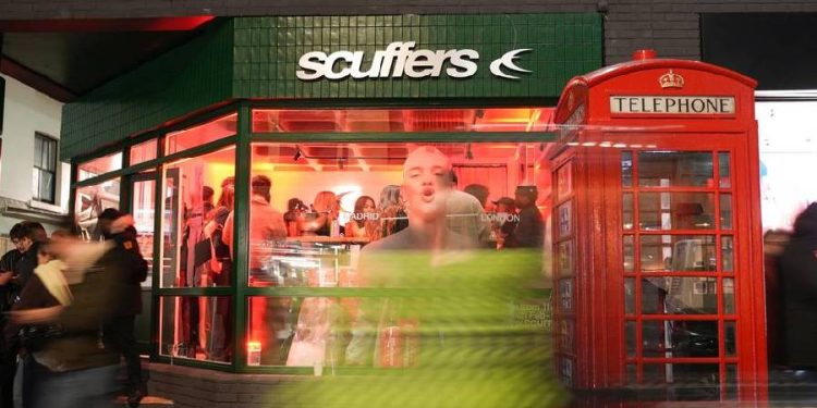 Scuffers llega a Londres con una tienda temporal en Soho