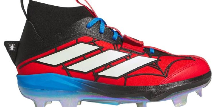 Adidas x Marvel: botas de béisbol inspiradas en Spider-Man