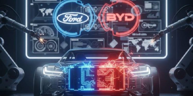 Ford y BYD: El pacto que redefine la guerra del coche eléctrico