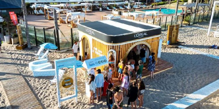 L’Oréal llega a la Costa Atlántica: belleza y entretenimiento en verano