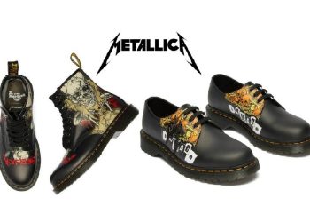 Metallica y Dr. Martens: edición exclusiva de botas y zapatos