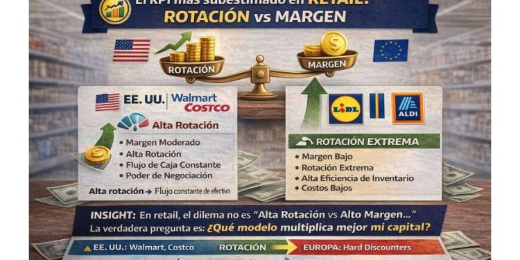 Retail: Por qué la rotación importa mucho más que el margen