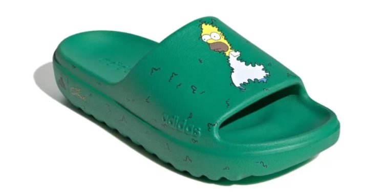 Adilette x Homer Simpson: Las chanclas de Adidas que capturan un meme eterno