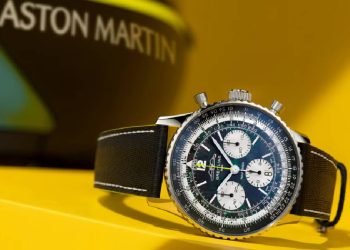 Breitling y Aston Martin presentan un Navitimer exclusivo para la F1