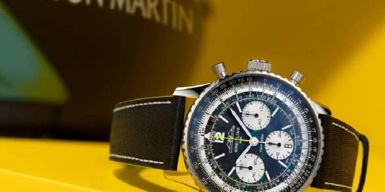 Breitling y Aston Martin presentan un Navitimer exclusivo para la F1