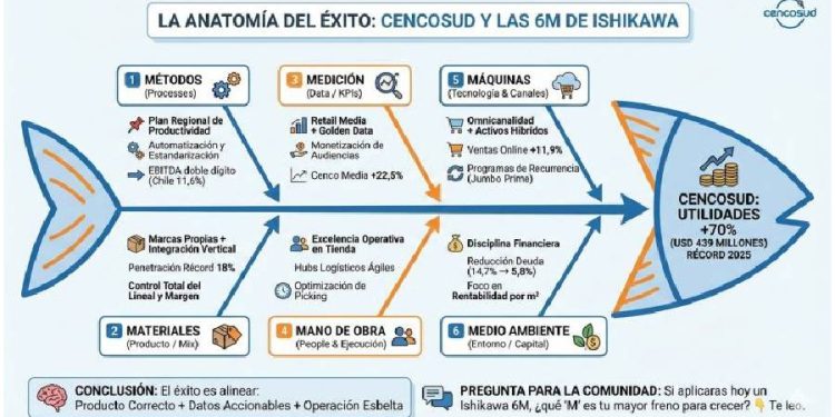 El método Cencosud: Anatomía de un éxito del 70%