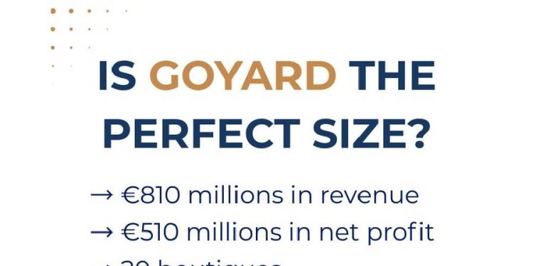 Goyard: El triunfo de la marca que decidió no ser gigante