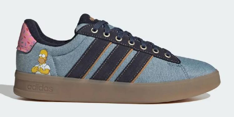 Grand Court x Homer: la unión de adidas y Los Simpson