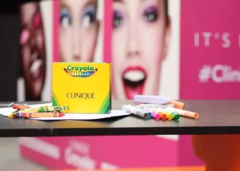Maquillaje como juego: Clinique y Crayola redescubren la creatividad