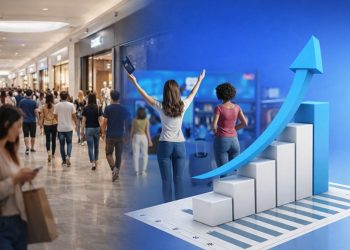 Centros comerciales 2026, más visitas, menos ticket y récord en ventas