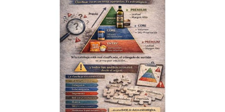 Tu catálogo es un caos y por eso tu retail no es rentable