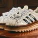 Un clásico reinventado: Adidas Superstar x CLOT “Coffee”