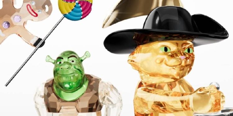 Colección Shrek en cristal: Swarovski celebra 25 años de la saga