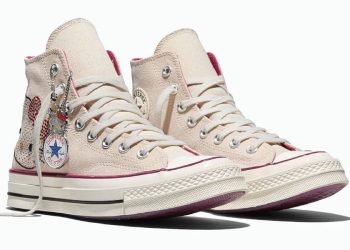 Conversación entre lujo y kawaii: Converse Hello Kitty Swarovski