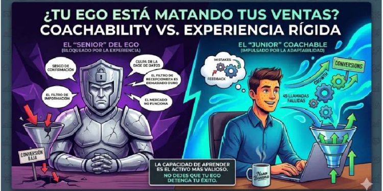 Ego vs. Resultados: Por qué la experiencia no garantiza ventas