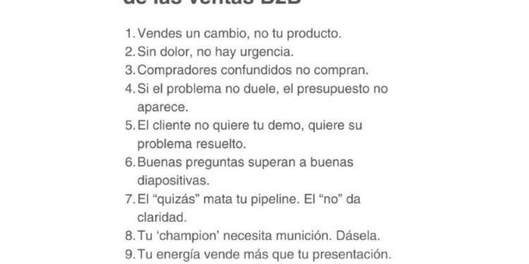 El fin del vendedor charlatán