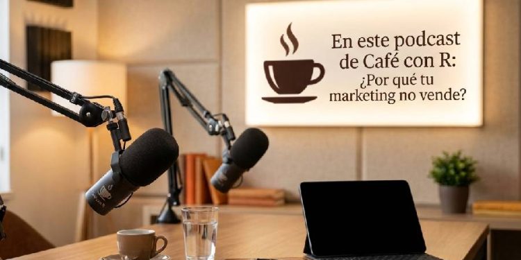 En este podcast de Café con R: ¿Por qué tu marketing no vende?