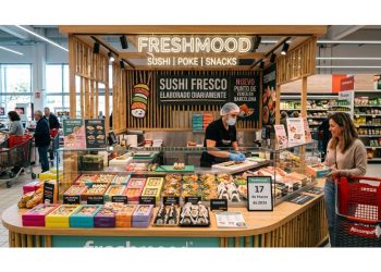 Foodiz Group conquista España: Sushi fresco en Alcampo y Carrefour