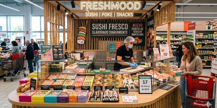 Foodiz Group conquista España: Sushi fresco en Alcampo y Carrefour