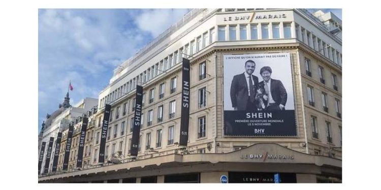 Tienda física de Shein en París seguirá operando con lujo