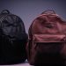Mochilas escolares negra y vinotinto