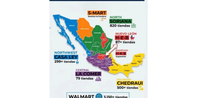 Retail en México: El mapa de los dueños del consumo local