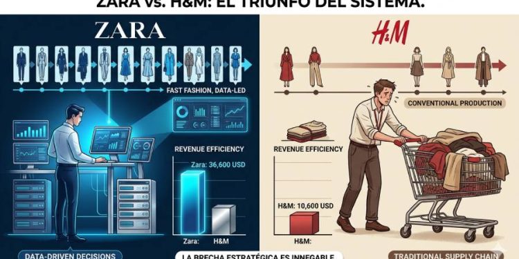 Zara vs. H&M: El triunfo del sistema sobre el volumen