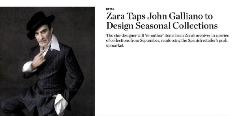 Zara x Galliano: El jaque mate de Inditex al Fast Fashion