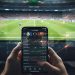 El jugador realiza una apuesta mientras mira el juego