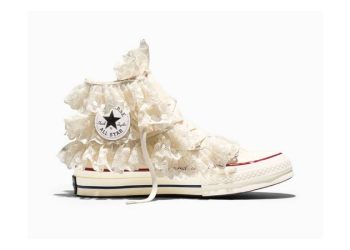 Converse reinventa su estilo clásico con detalles de volantes y bordados románticos
