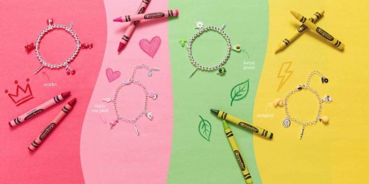 Crayola y Alex and Ani: Joyería llena de color y nostalgia