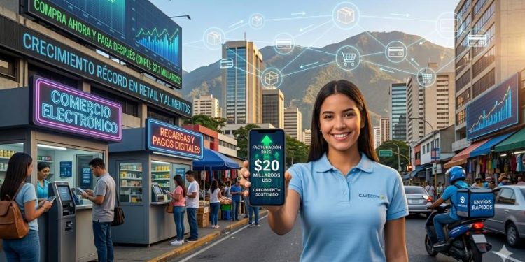 E-commerce en Venezuela logra récord: $20 millardos en 2025