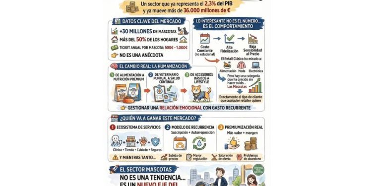 El auge del retail para mascotas: ¿Oportunidad de oro o síntoma social?
