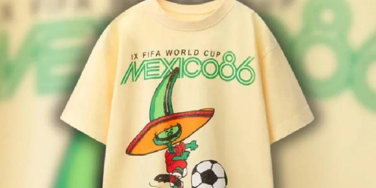El error histórico de Zara en su playera del mundial 86