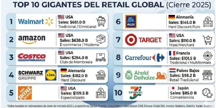 El tablero global del retail: La victoria del dato y la eficiencia