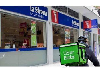 La Sirena y Uber Eats