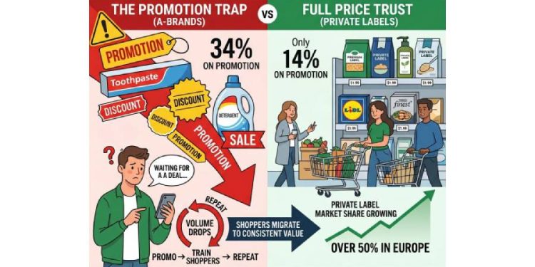 La trampa del descuento: El suicidio lento de las marcas europeas