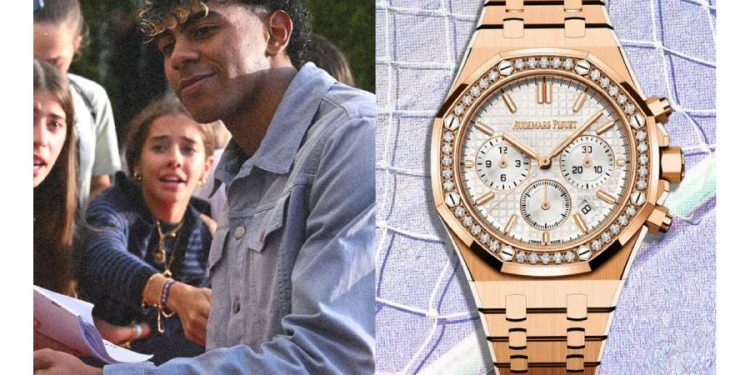 Lamine Yamal deslumbra en los Premios Laureus con un exclusivo reloj