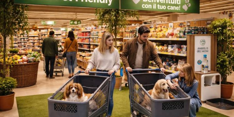 Italia impulsa supermercados pet-friendly: Cambios en el consumo con mascotas