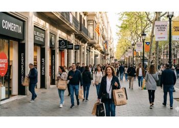 Resiliencia en el Retail Catalán: Crecimiento del 5% en Marzo