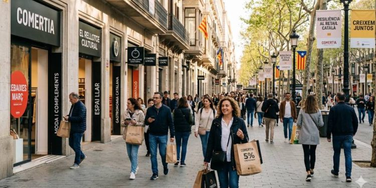 Resiliencia en el Retail Catalán: Crecimiento del 5% en Marzo