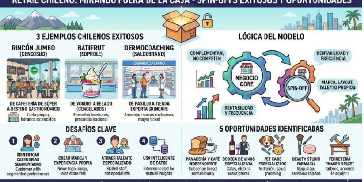 Retail Chileno: El futuro está en los Spin-offs de Nicho